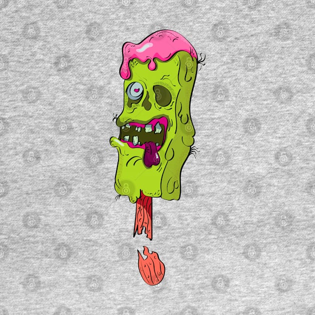 Zombie Ice-Cream by InspirationColor